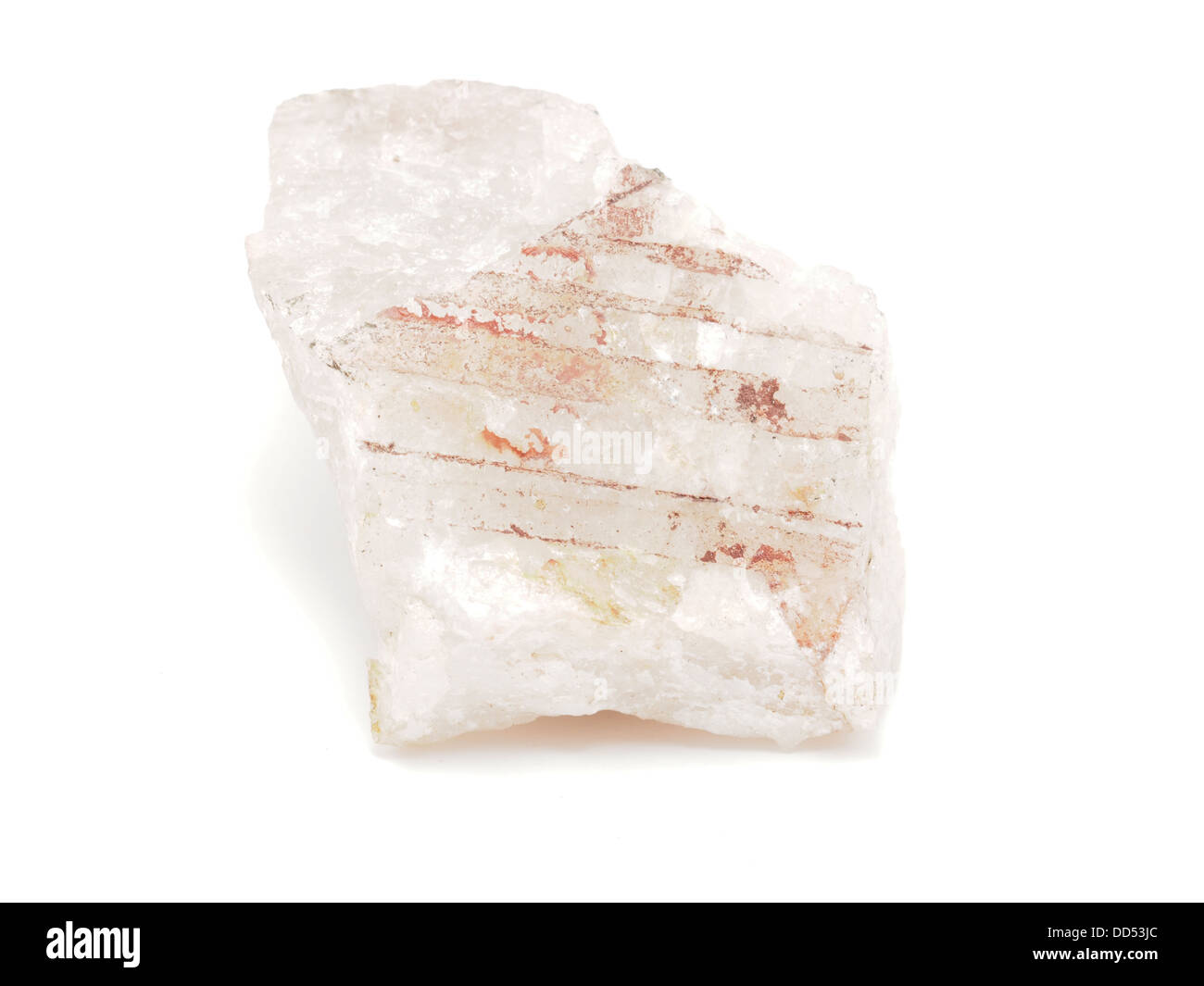 quartz on a white background Stock Photo - Alamy
