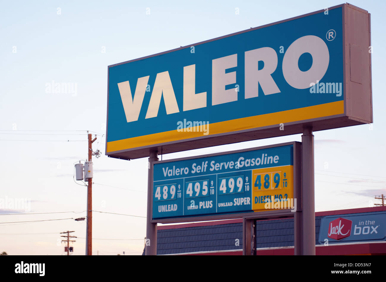 Valero gas hires stock photography and images Alamy