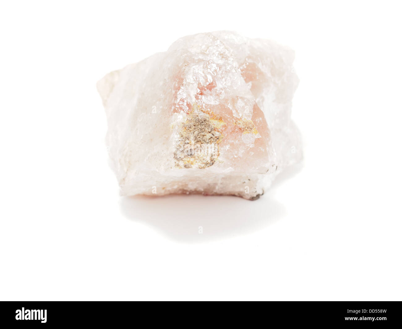 quartz on a white background Stock Photo - Alamy