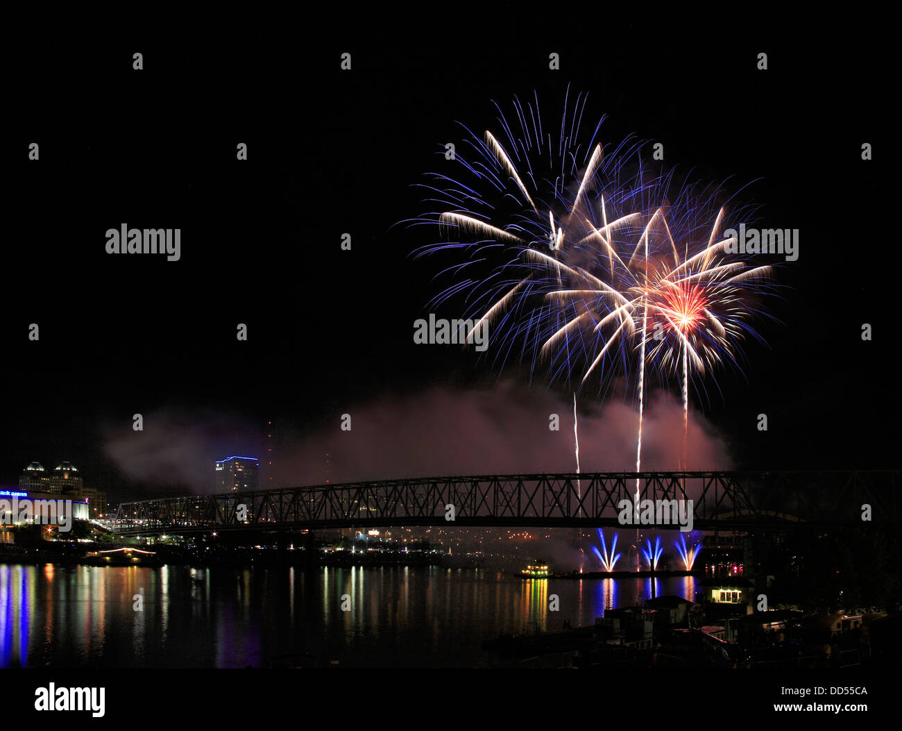 hickinbotham oval fireworks clipart