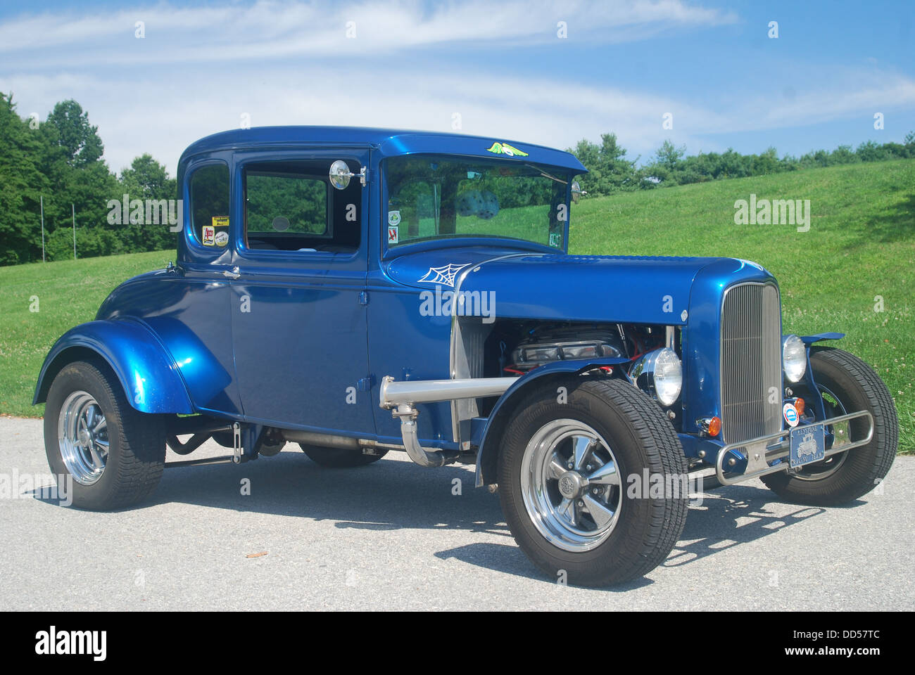1930 Ford Coupe Hot Rod Stock Photo