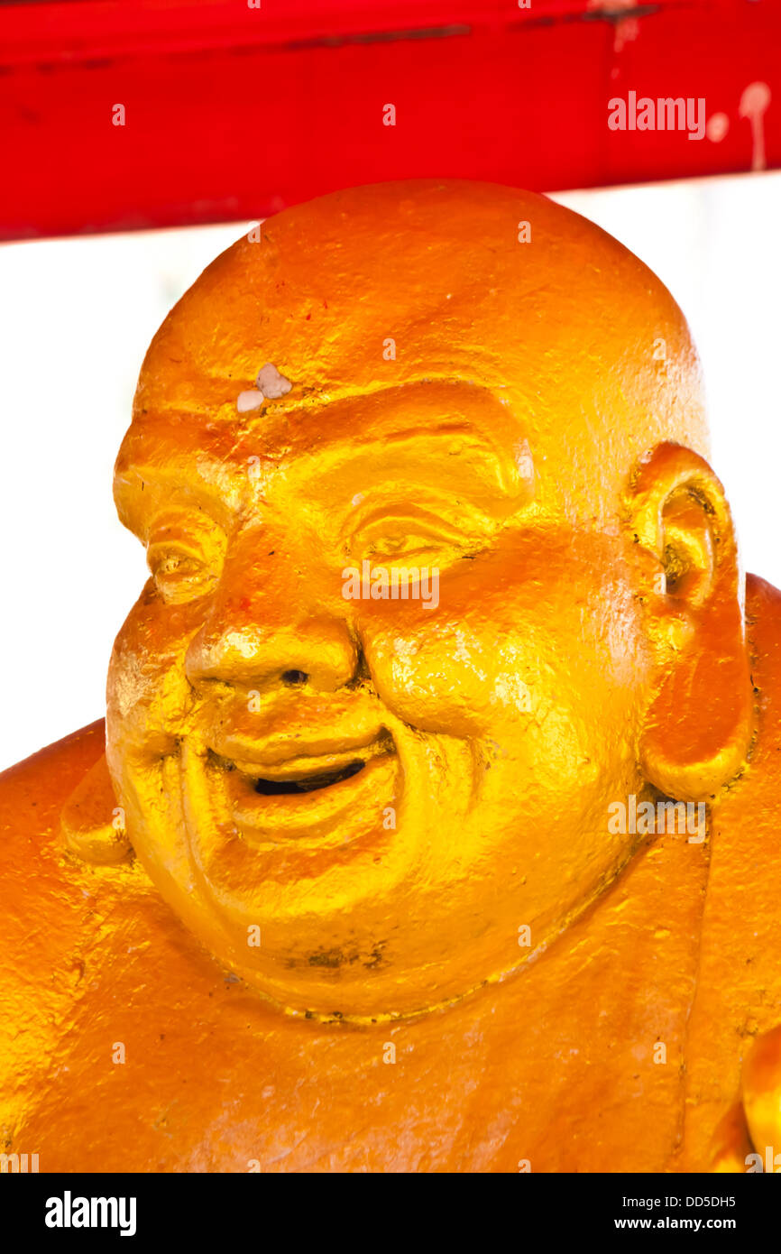 monk statue in thailand Stock Photo Alamy