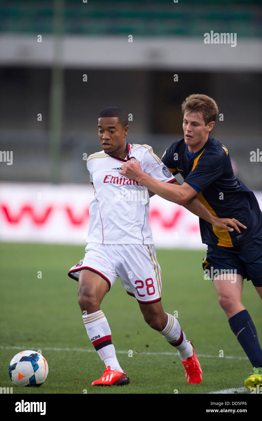 Urby Emanuelson (Milan), Michelangelo Albertazzi (Hellas Verona ...