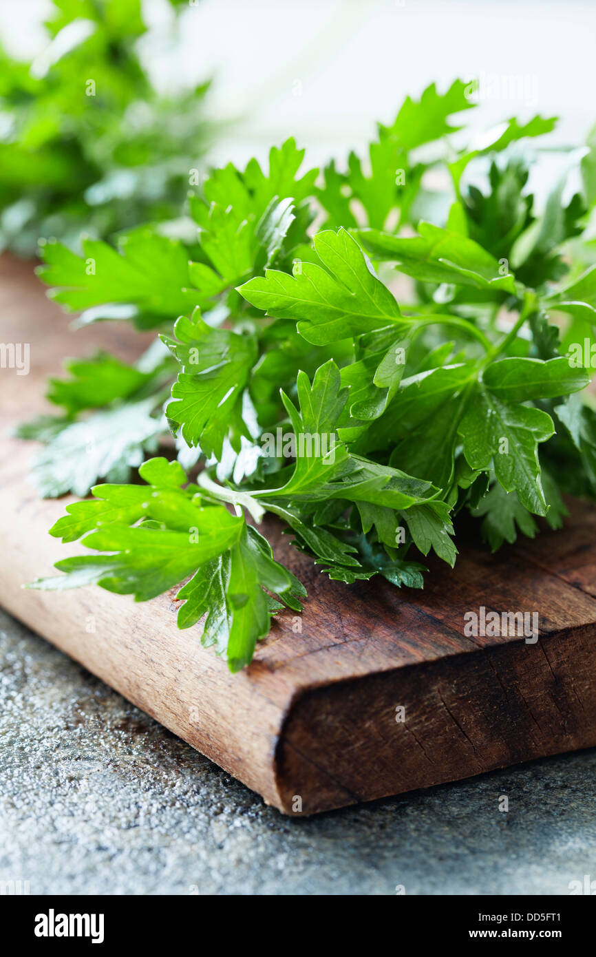 fresh parsley Stock Photo