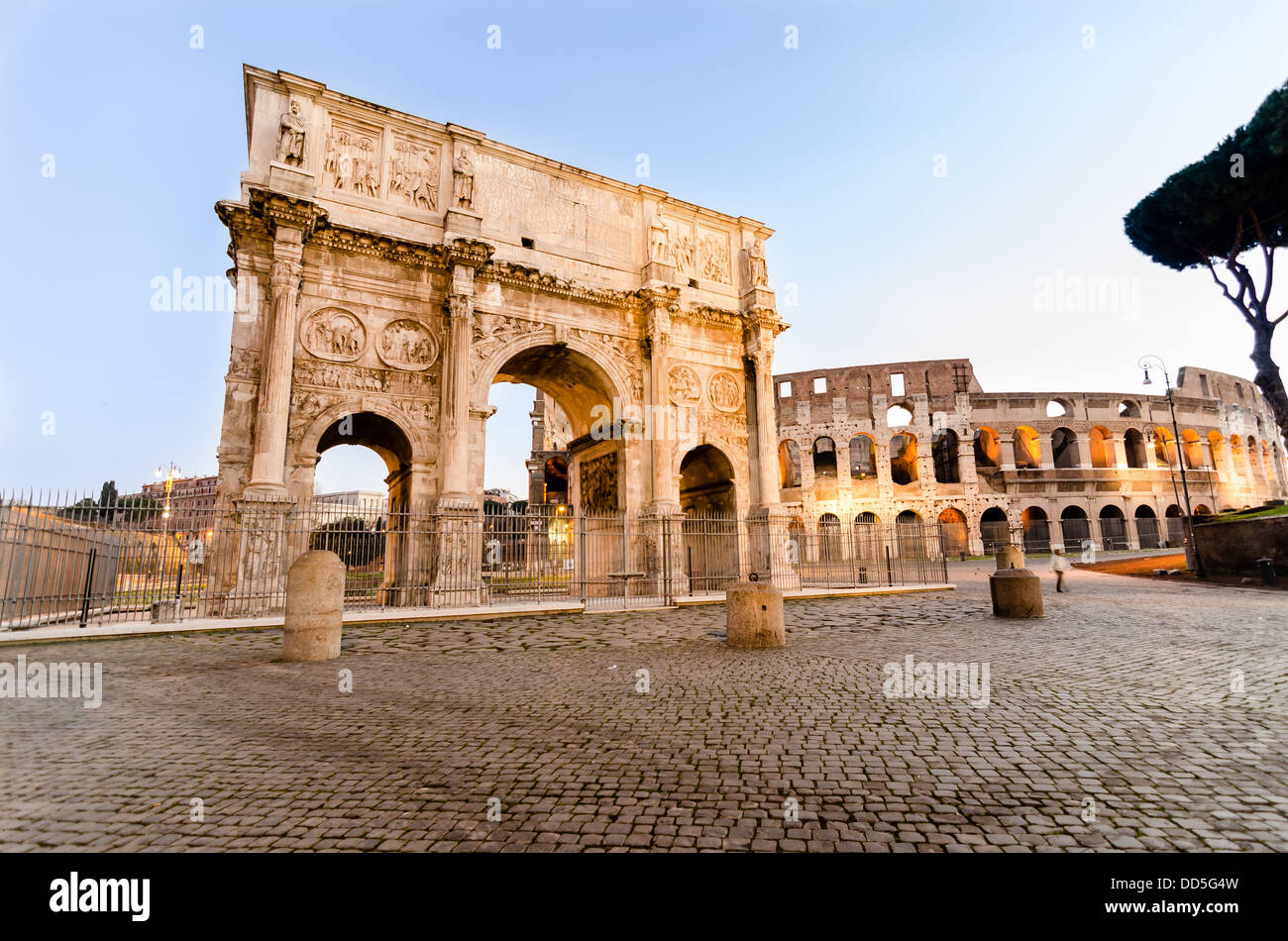 Arco di Costantino. (Constantin's Arc) Roma (Rome) Italy Stock Photo