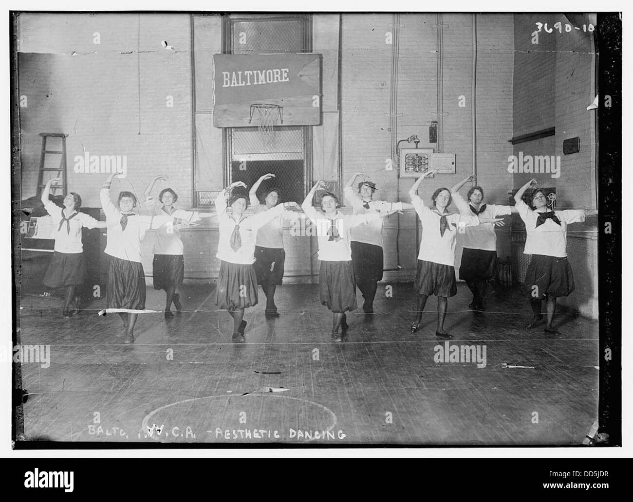 Balto. Y.W.C.A. -- Aesthetic dancing (LOC) Stock Photo