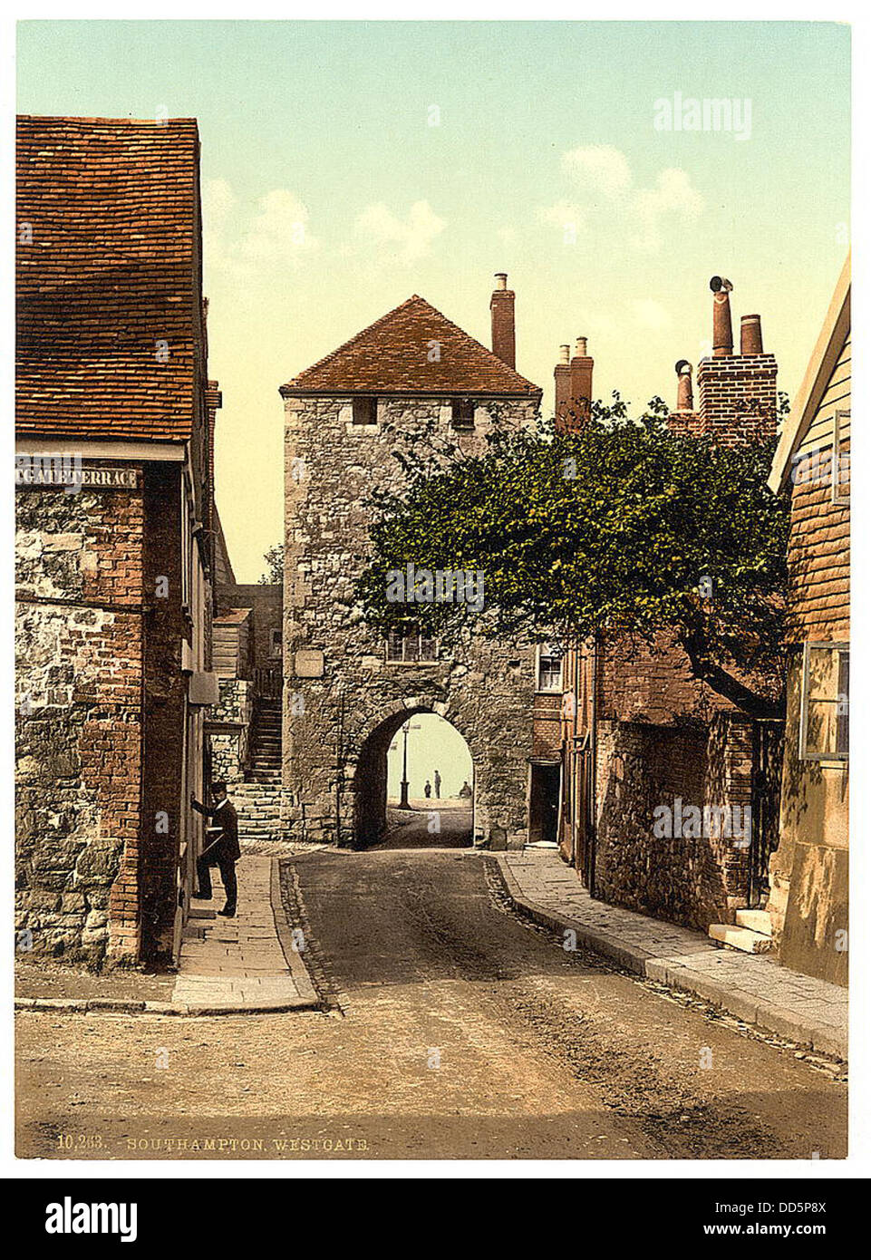 [Westgate, Southampton, England] (LOC Stock Photo Alamy