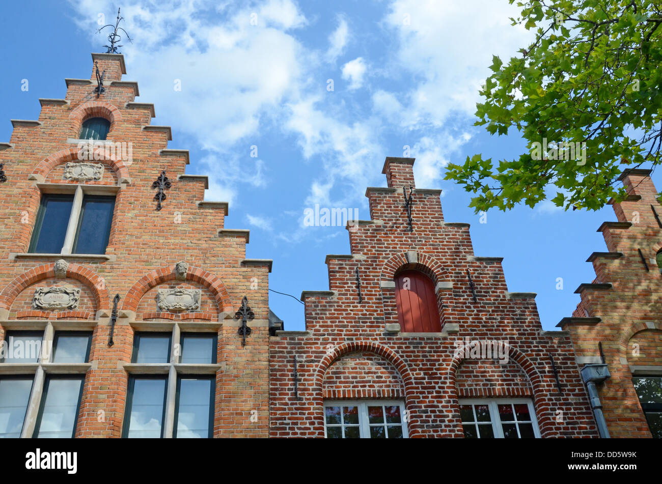 Rooftops of Bruges, (Brugge), Belgium Stock Photo Alamy
