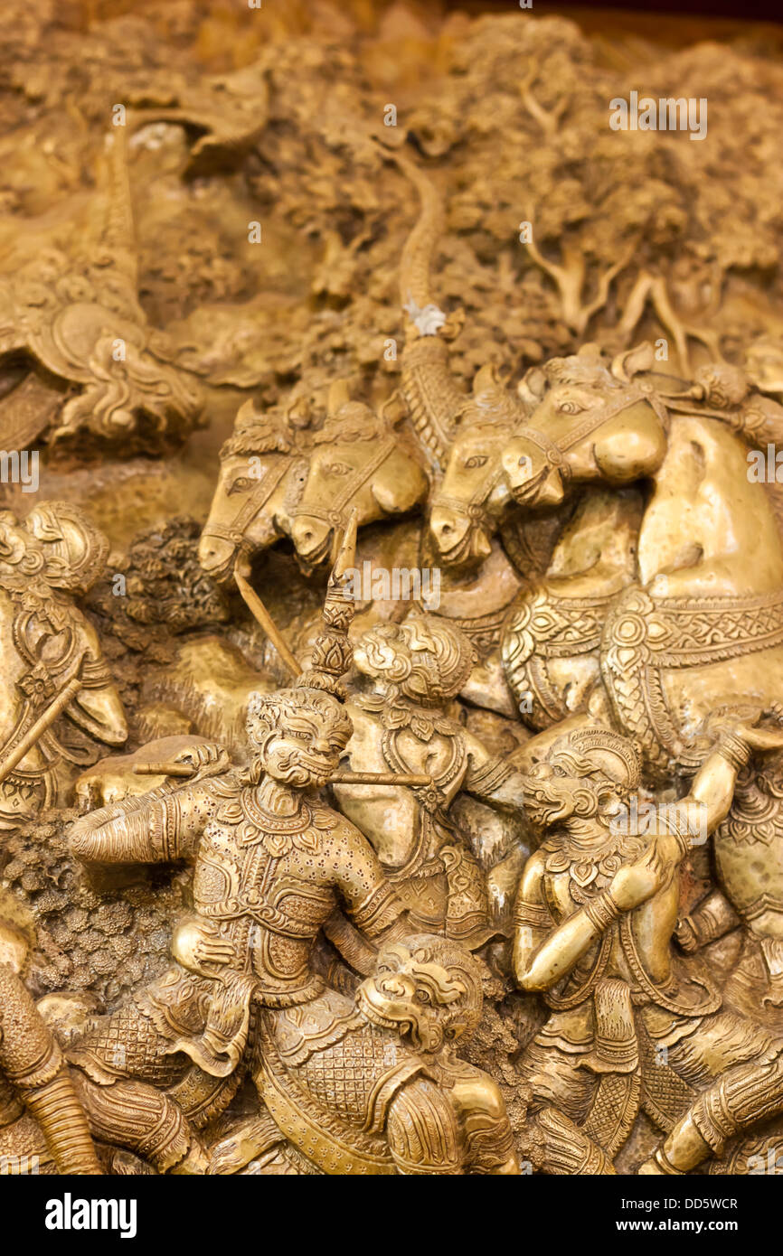 ancient history in thailand Stock Photo