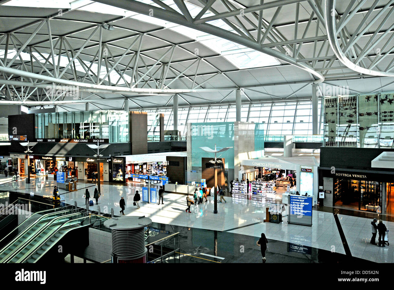 Duty free shop Incheon international airport Seoul South Korea Stock Photo Alamy