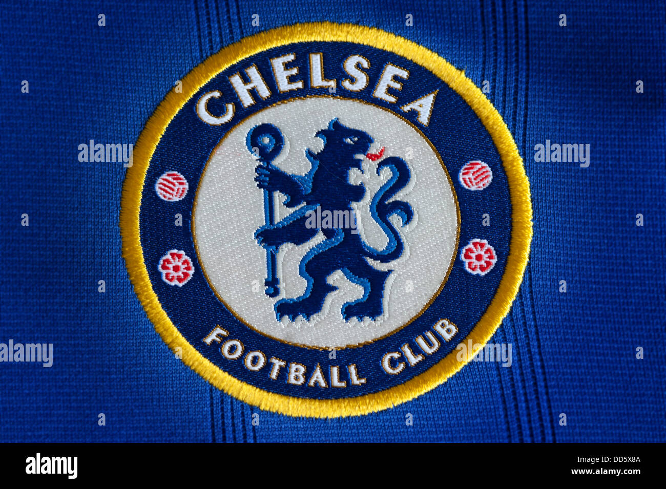 Chelsea FC Club Crest Stock Photo
