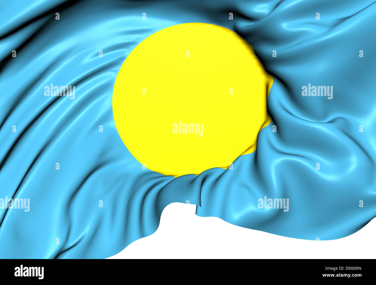 Beluu er a belau flag hi-res stock photography and images - Alamy