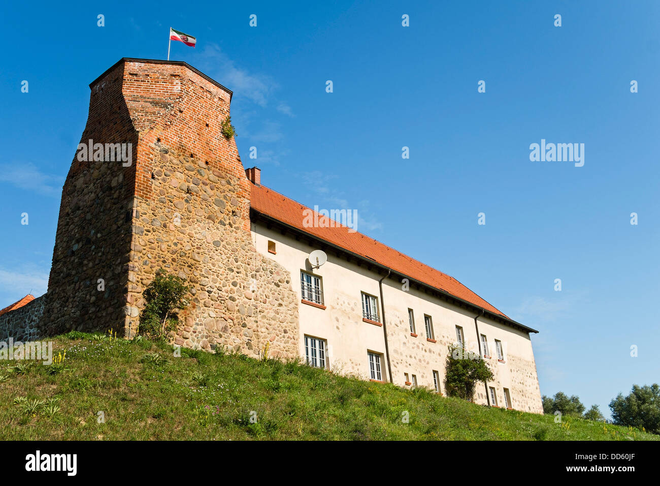 Castle Wesenberg, Mecklenburg-West Pomerania, Germany Stock Photo