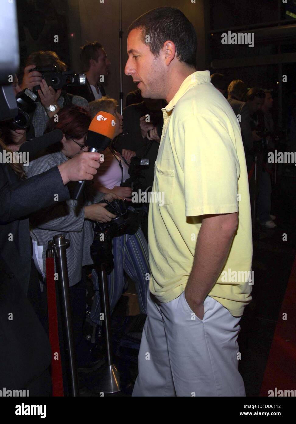 Adam Sandler at a party on the occasion of the film 