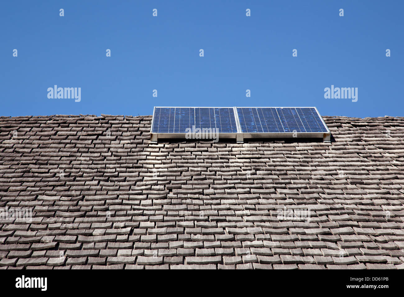 Solar panel detail roof hi-res stock photography and images - Alamy