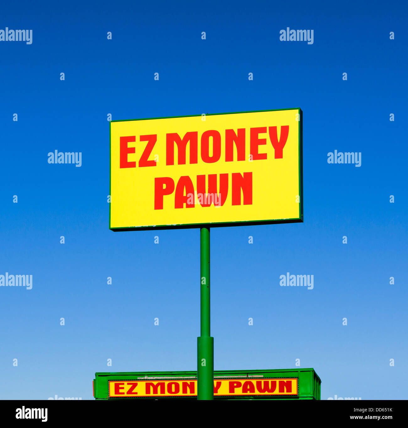 EZ Money Pawn Shop in Tucson, Arizona, USA Stock Photo