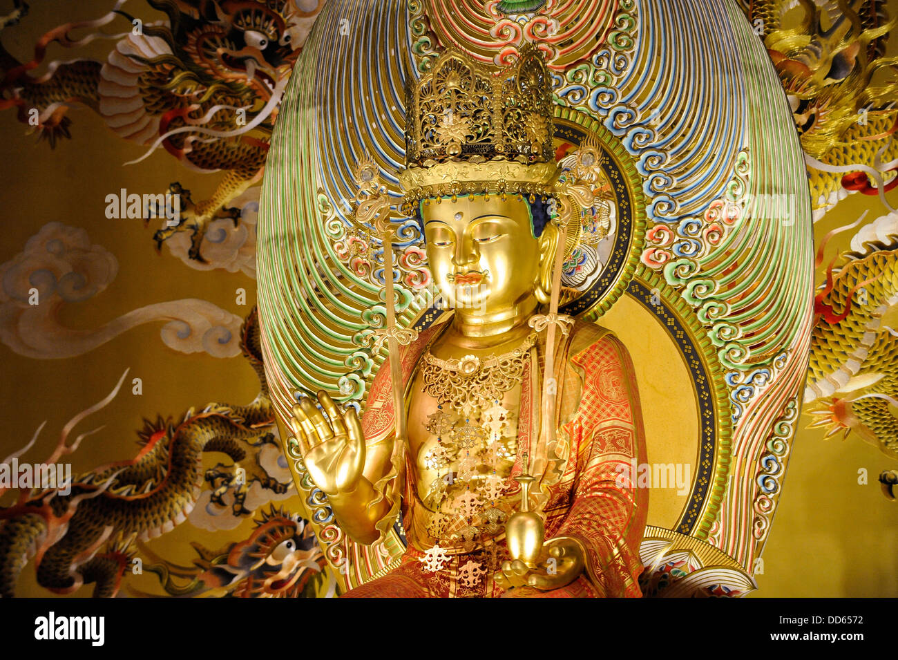 Asia Singapore Buddha Tooth Relic Temple Buddhist temple Stock Photo