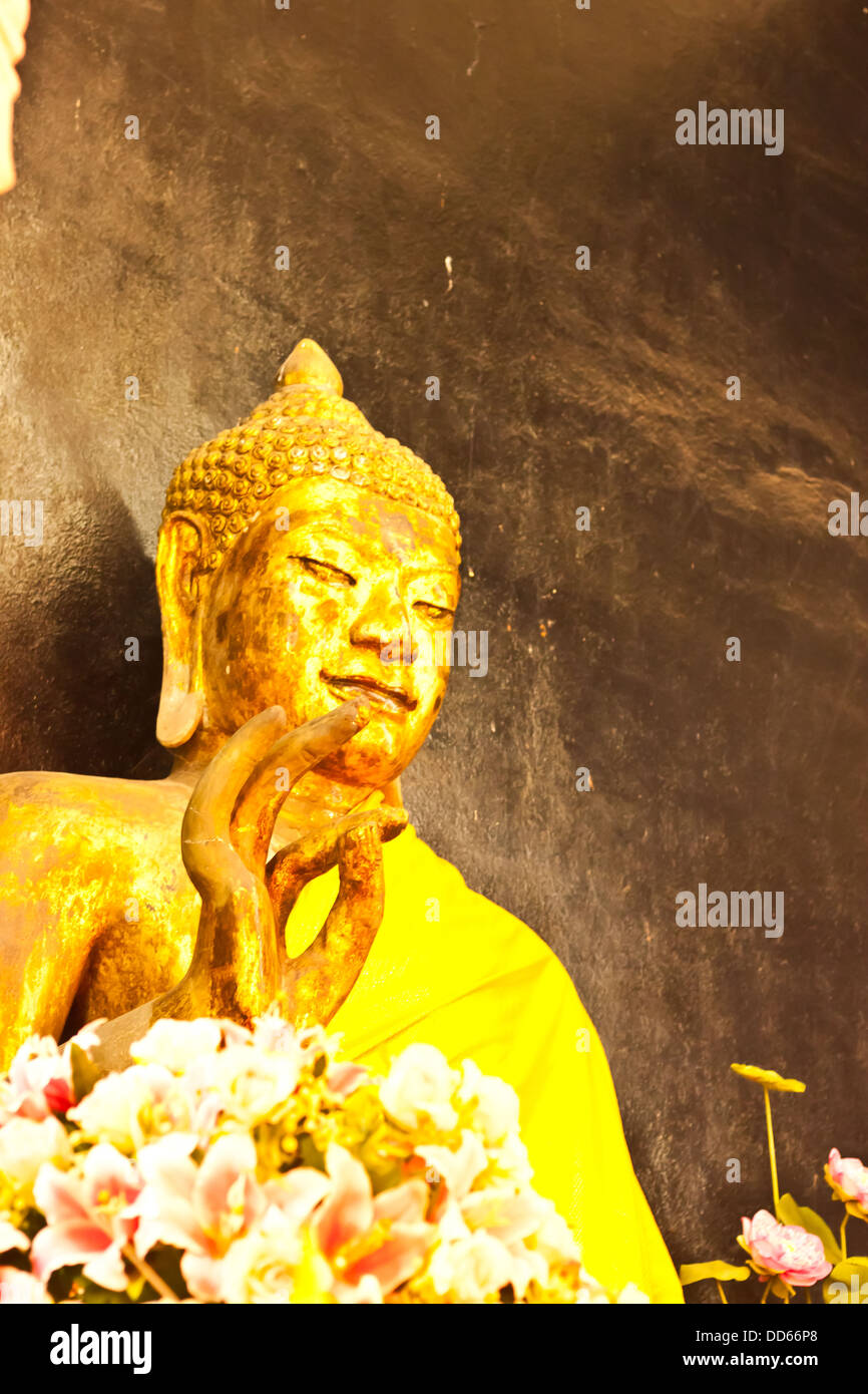 Buddha statue in thailand Stock Photo - Alamy