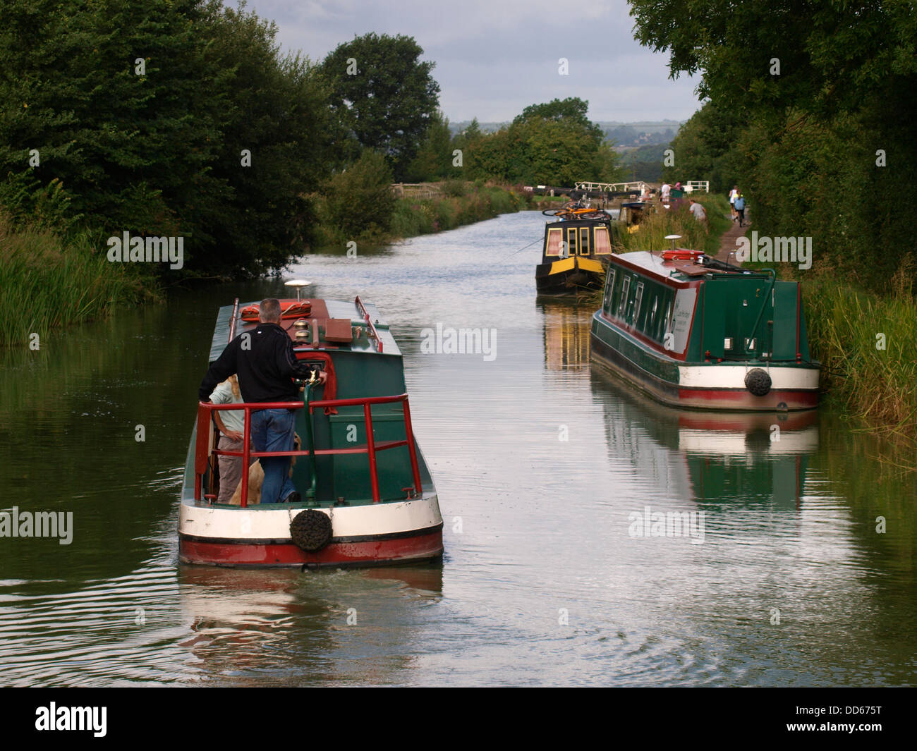 Wilts and Berks Canal, Semington, Wiltshire, UK 2013 Stock Photo