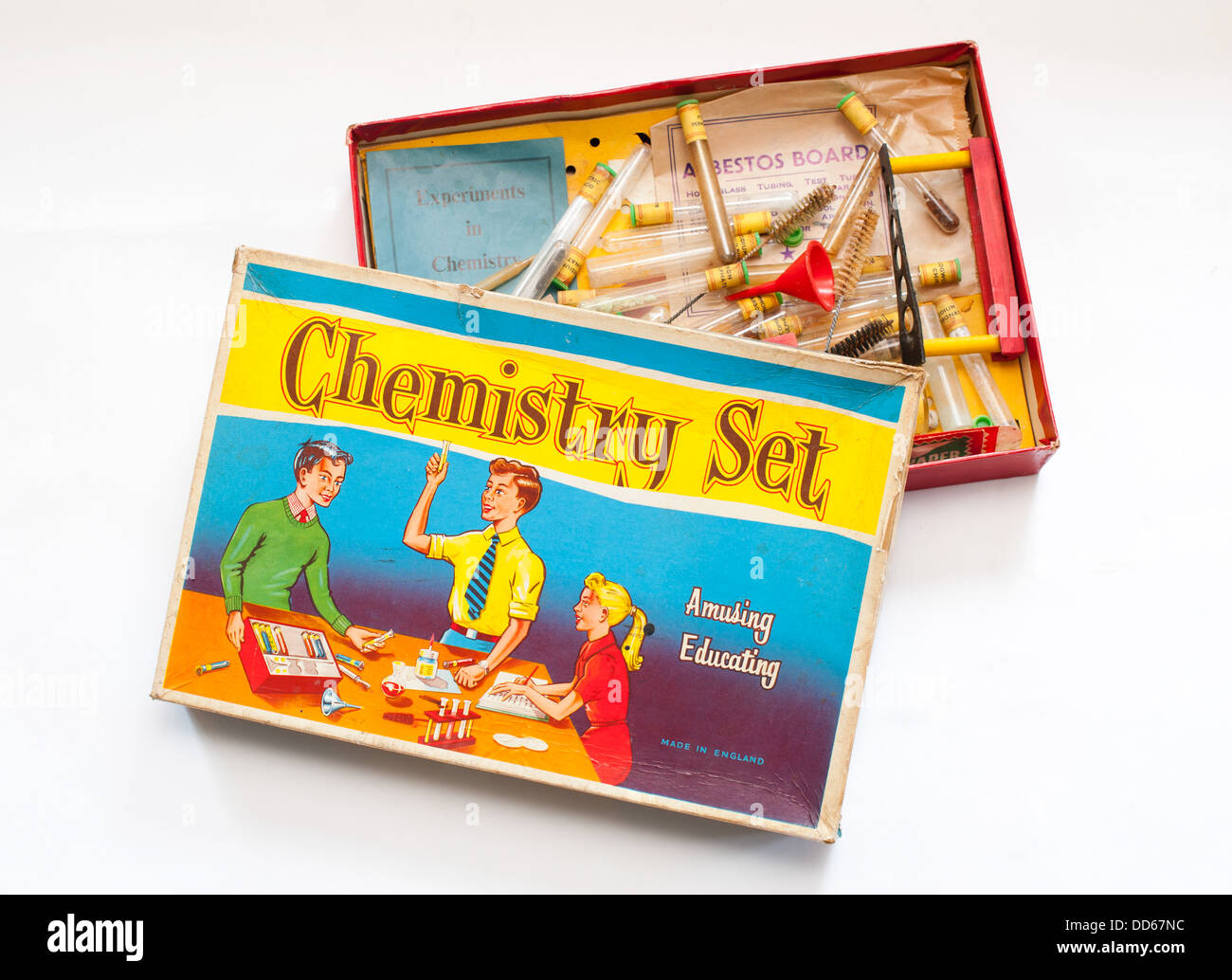 Chemistry set Stock Photo