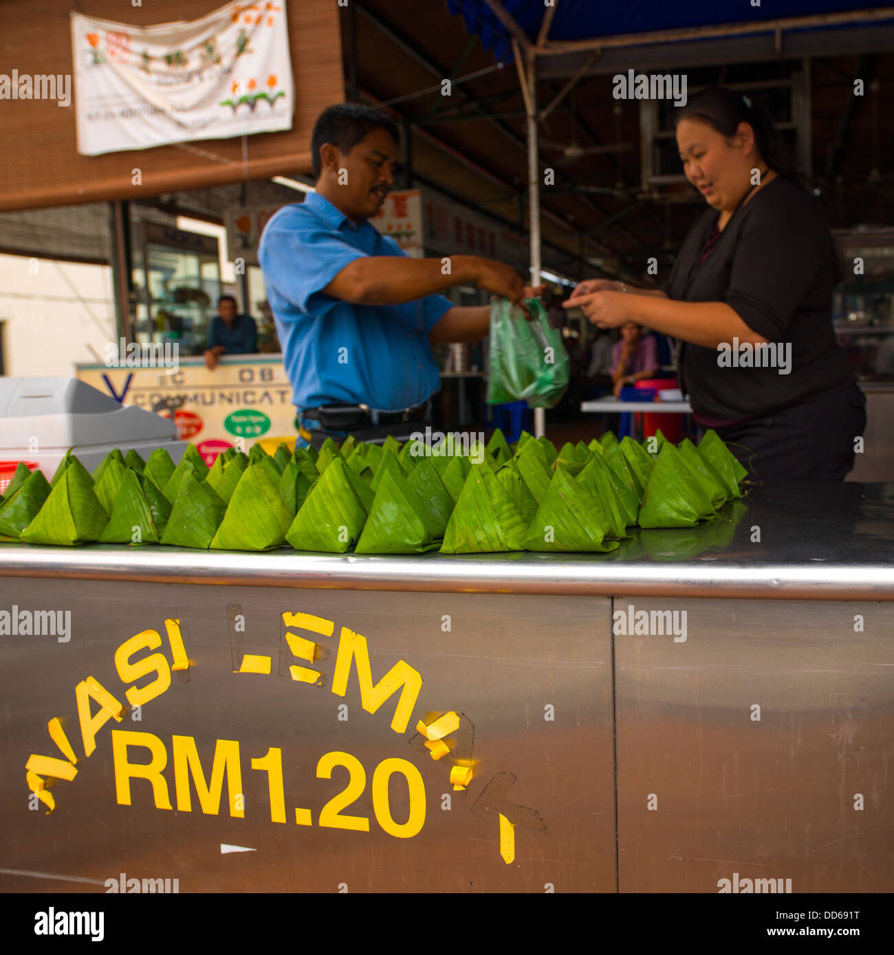 Street Restaurant, George Town, Penang, Malaysia Stock Photo - Alamy
