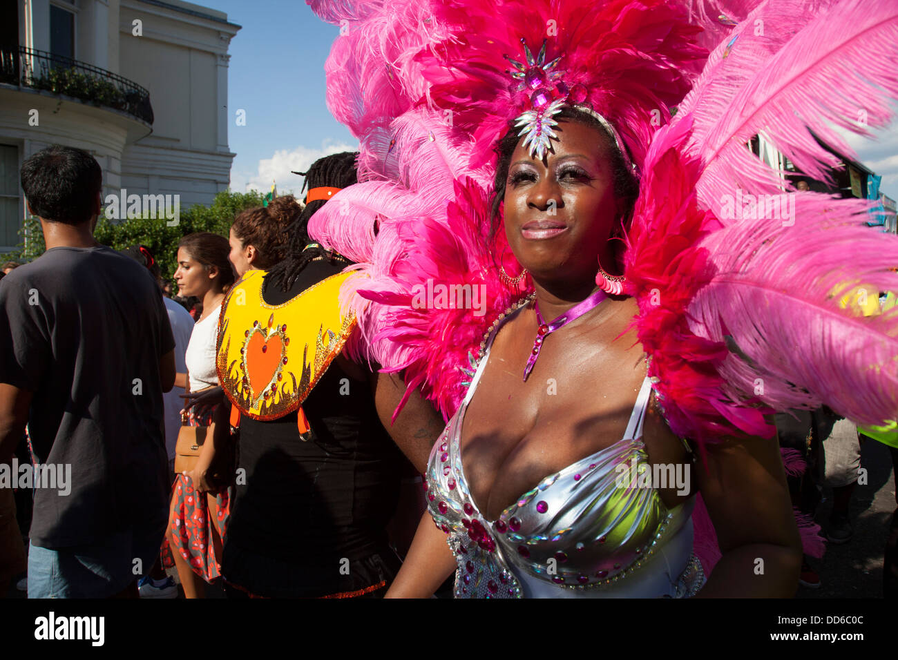 Notting Hill Carnival, London, UK. Celebration of West Indian / Caribbean culture and Europe's