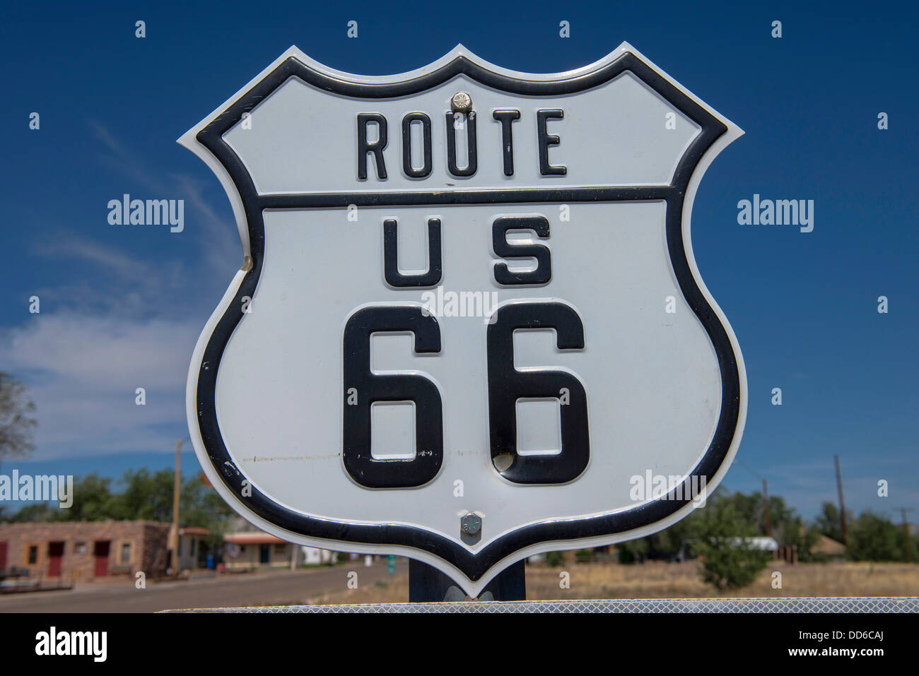Out along historic Route 66, Seligman, Arizona Stock Photo