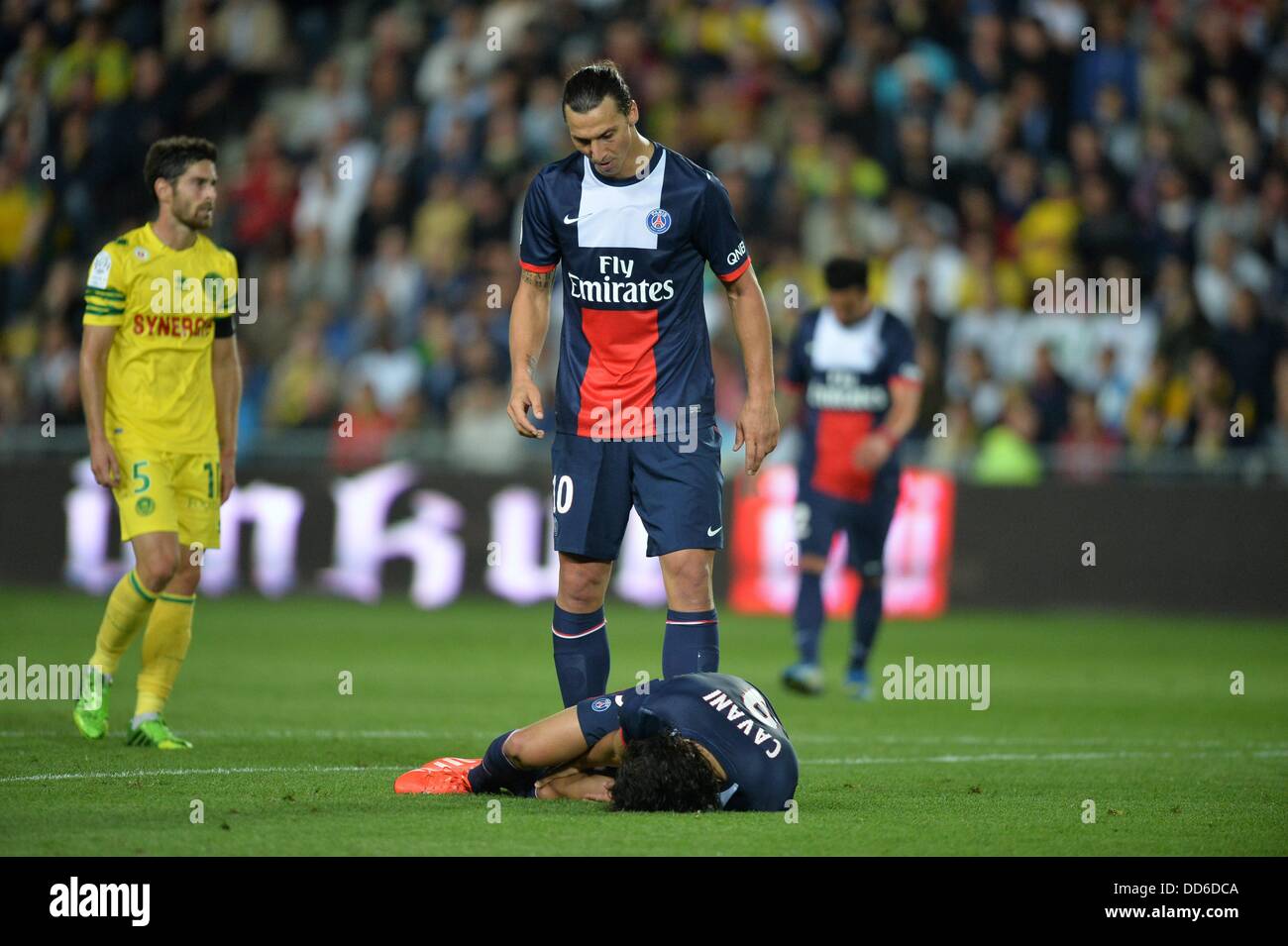 Paris, France. 22nd Sep, 2013. Gregory Van Der Wiel (PSG) during the French  Ligue One game between Paris Saint-Germain and AS Monaco from the Parc des  Princes. Credit: Action Plus Sports/Alamy Live