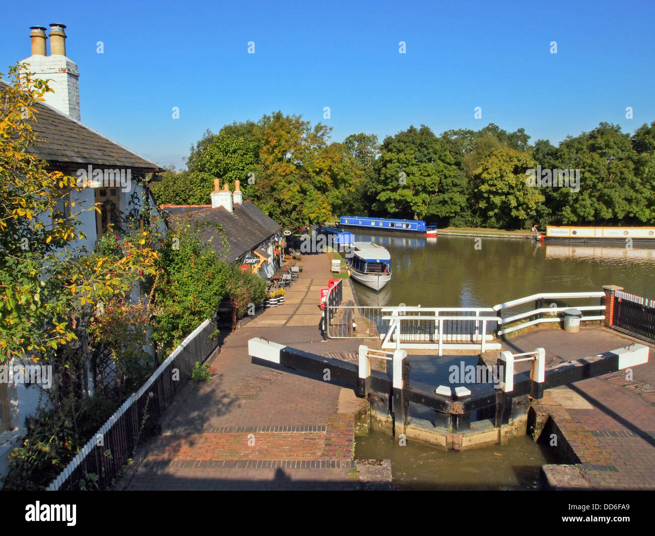 Foxton Locks Near Market Harborough United Kingdom Stock Photo Alamy