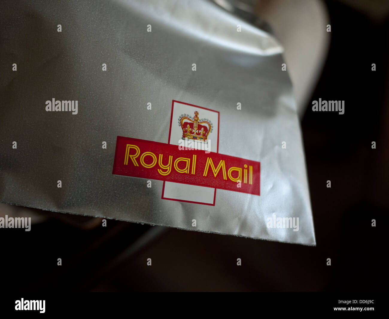Royal Mail Special Delivery guaranteed next day delivery. Stock Photo