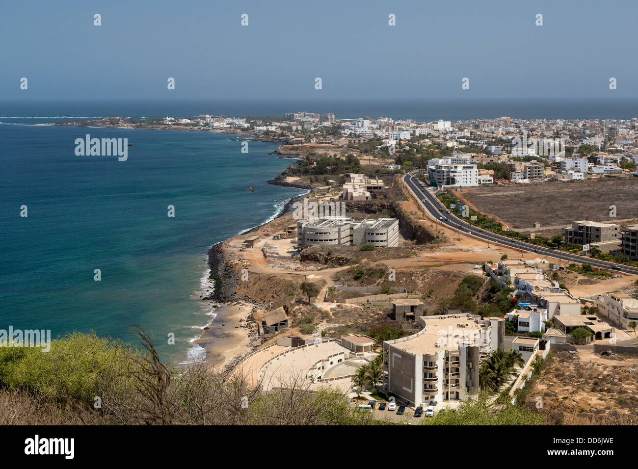Dakar, Senegal. Les Almadies, a Dakar suburb. The westernmost point of the African continent is