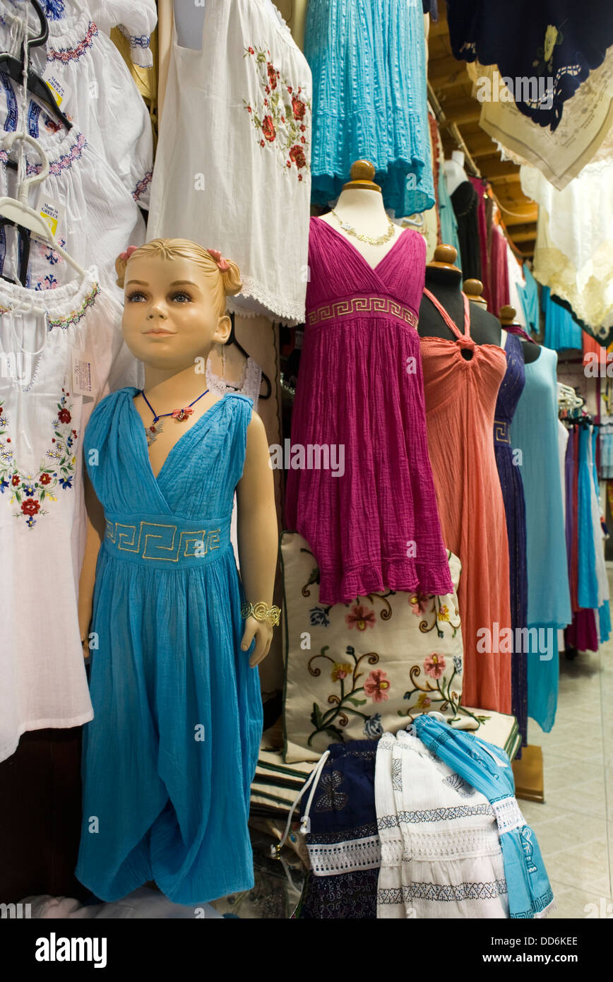 Greek dress shop hi res stock photography and images Alamy