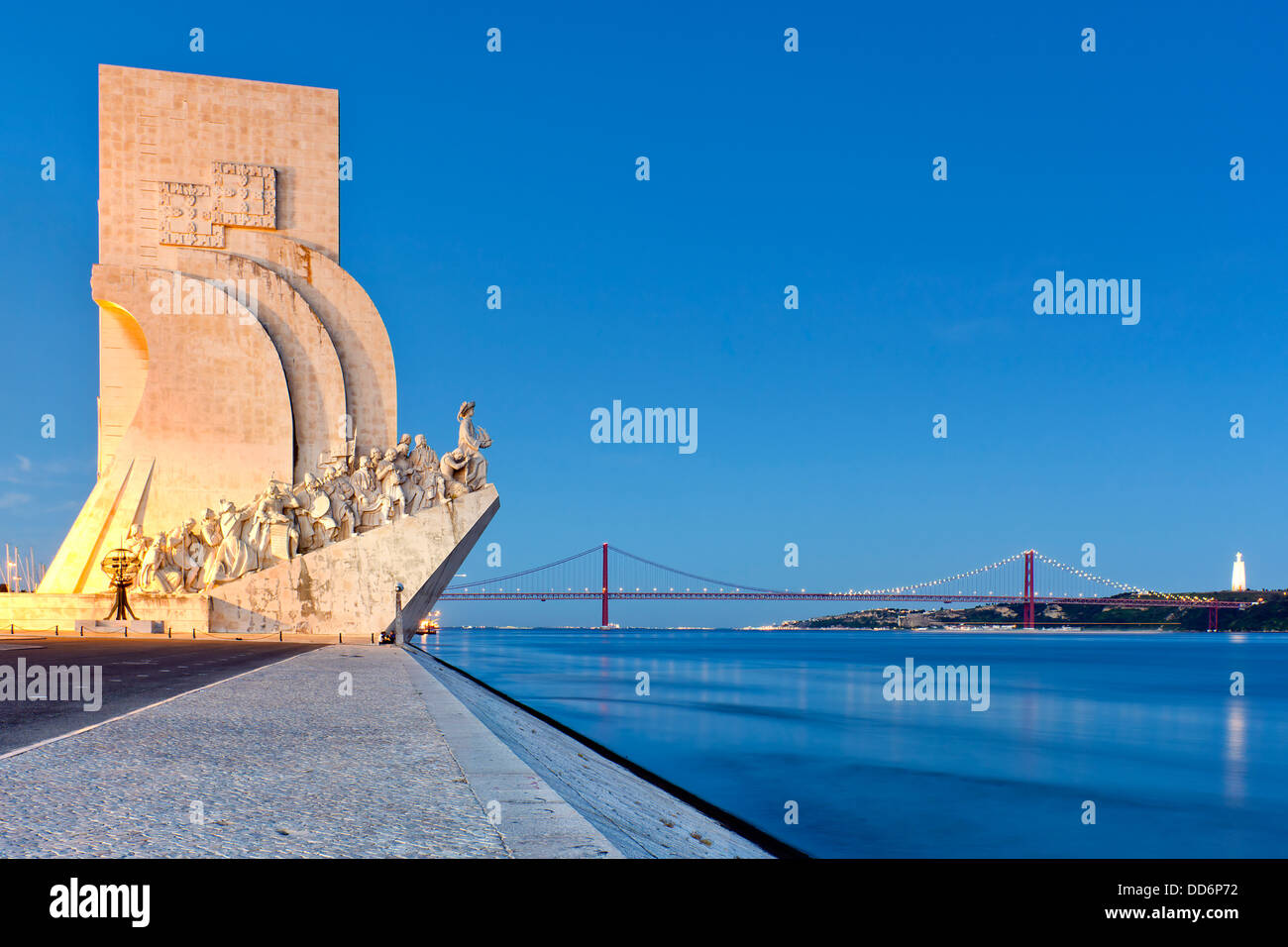 Monument to the Discoveries, Lisbon, Portugal, Europe Stock Photo