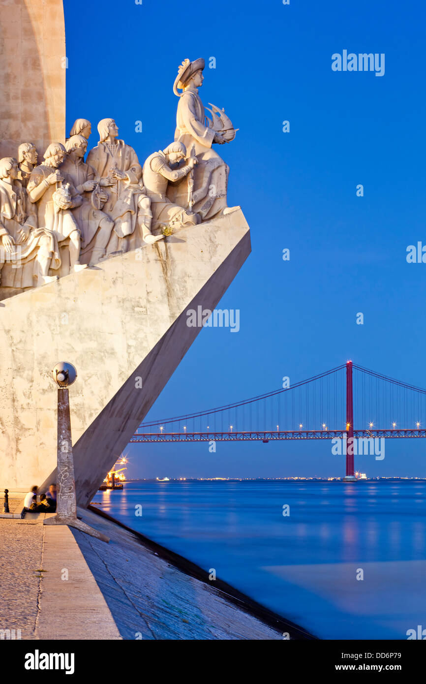 Monument to the Discoveries, Lisbon, Portugal, Europe Stock Photo
