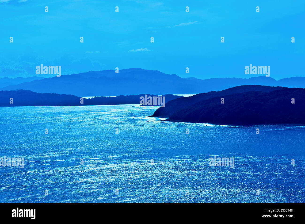 Awaji Island and Tomogashima Stock Photo