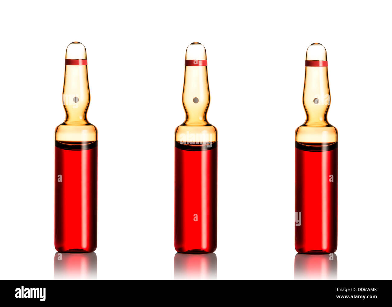 Medical ampule isolated Stock Photo Alamy