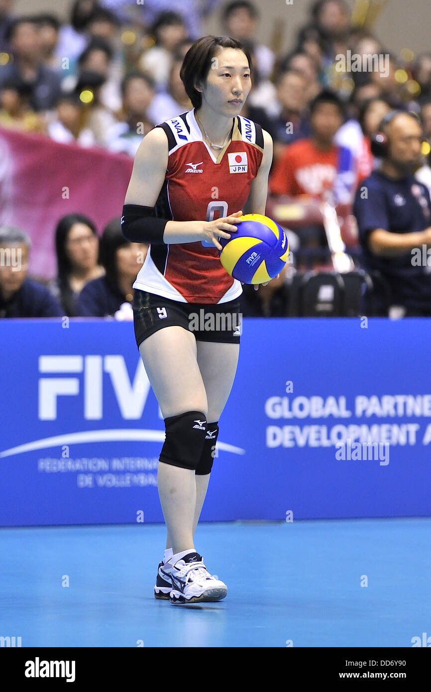 Mizuho Ishida (JPN), AUGUST 16, 2013 Volleyball 2013 FIVB World