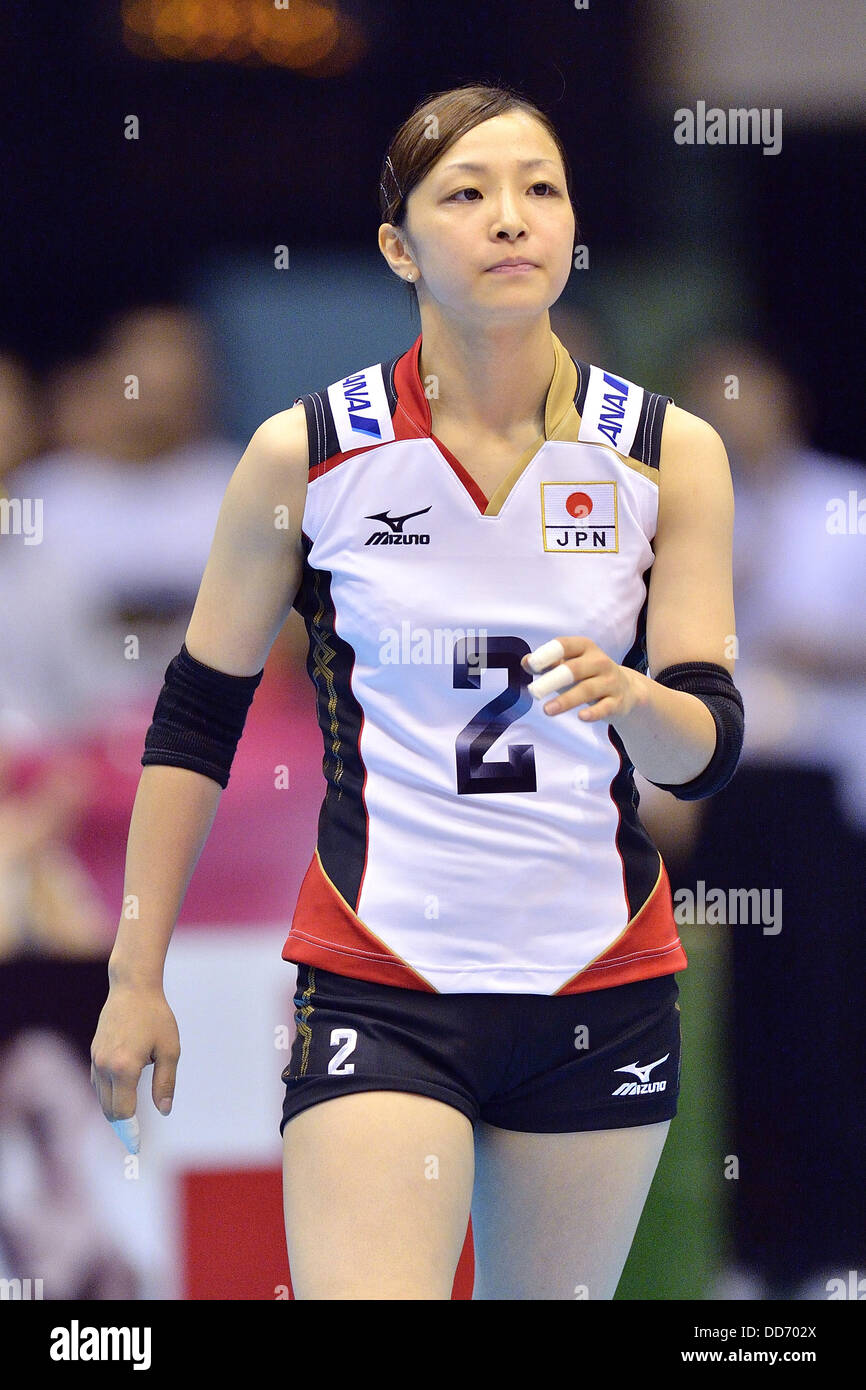 Arisa Sato (JPN), AUGUST 16, 2013 Volleyball 2013 FIVB World Grand