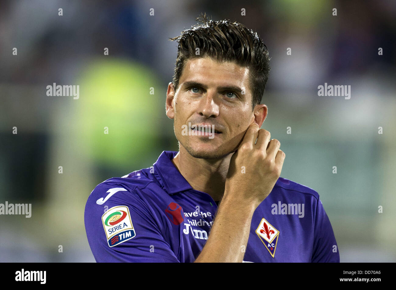 Mario Gomez (Fiorentina), AUGUST 26, 2013 Football / Soccer Italian