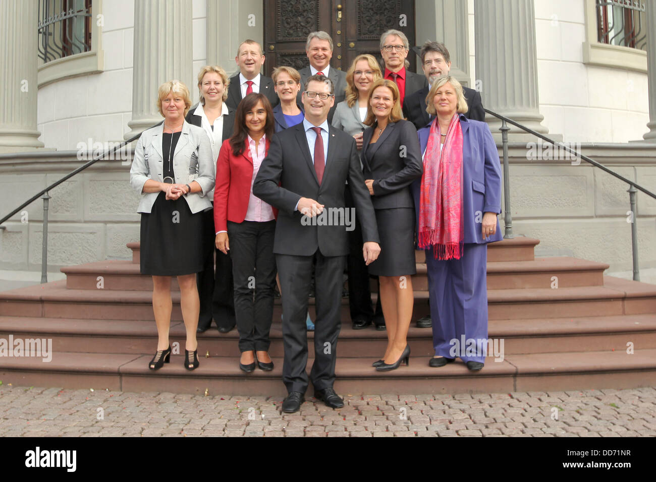 The Shadow Cabinet Of The Hessian Social Democratic Party Spd