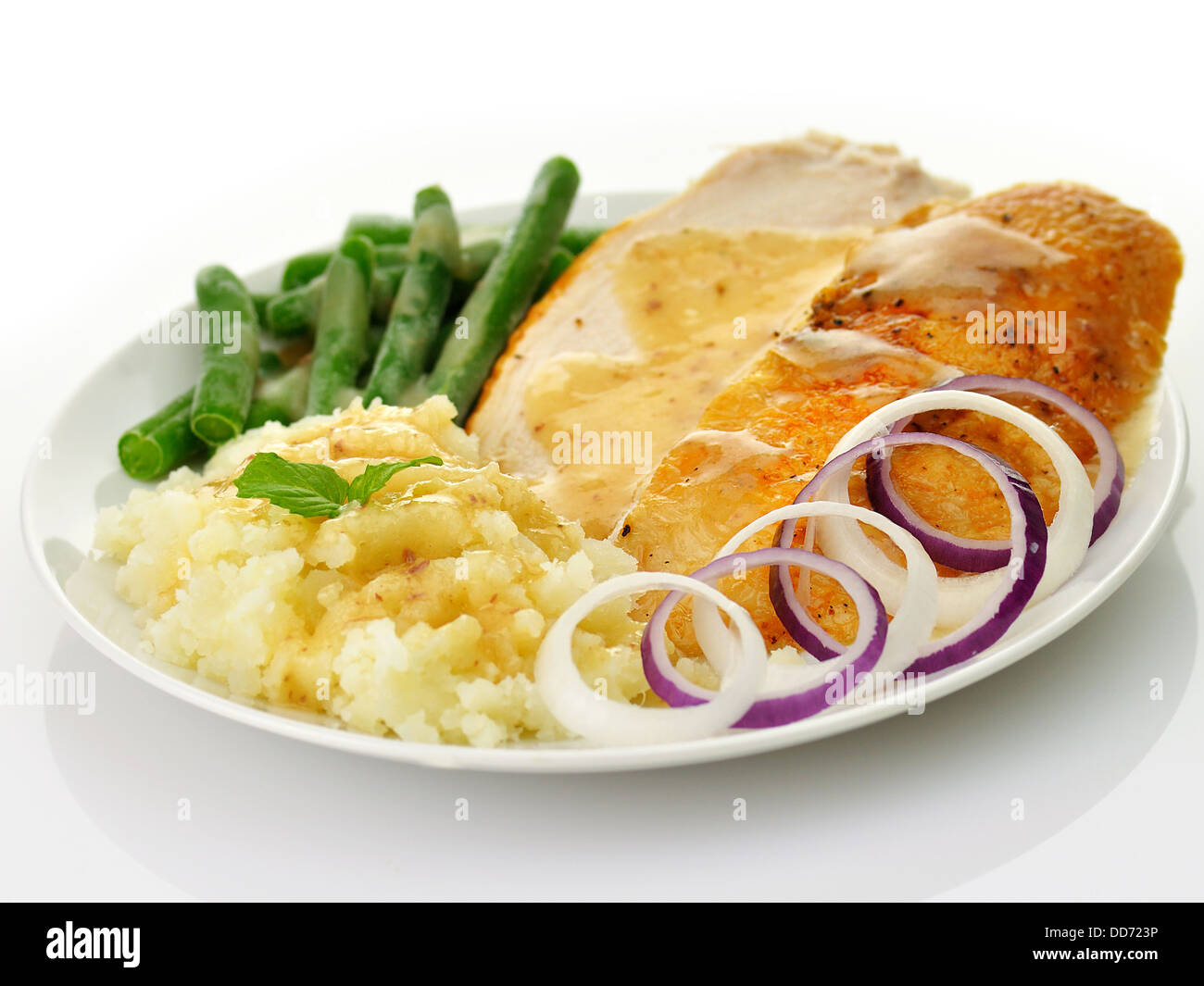roasted-turkey-slices-stock-photo-alamy