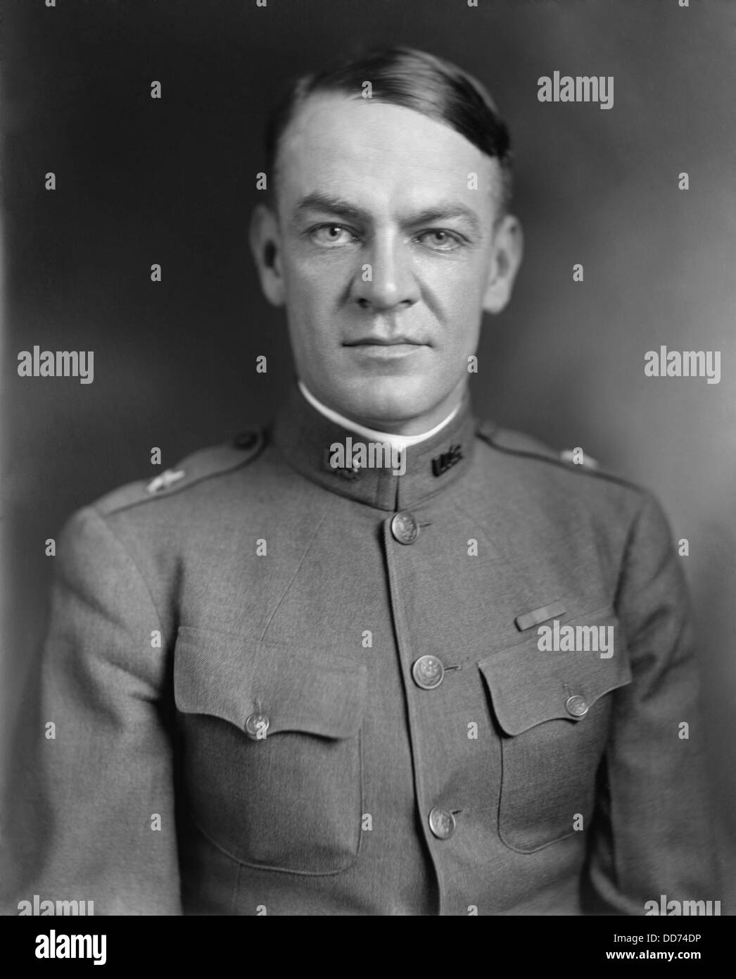 Gen. Hugh Johnson at the end of World War 1. Ca. 1919. He joined FDR's Brain Trust during the 1932 presidential election and Stock Photo