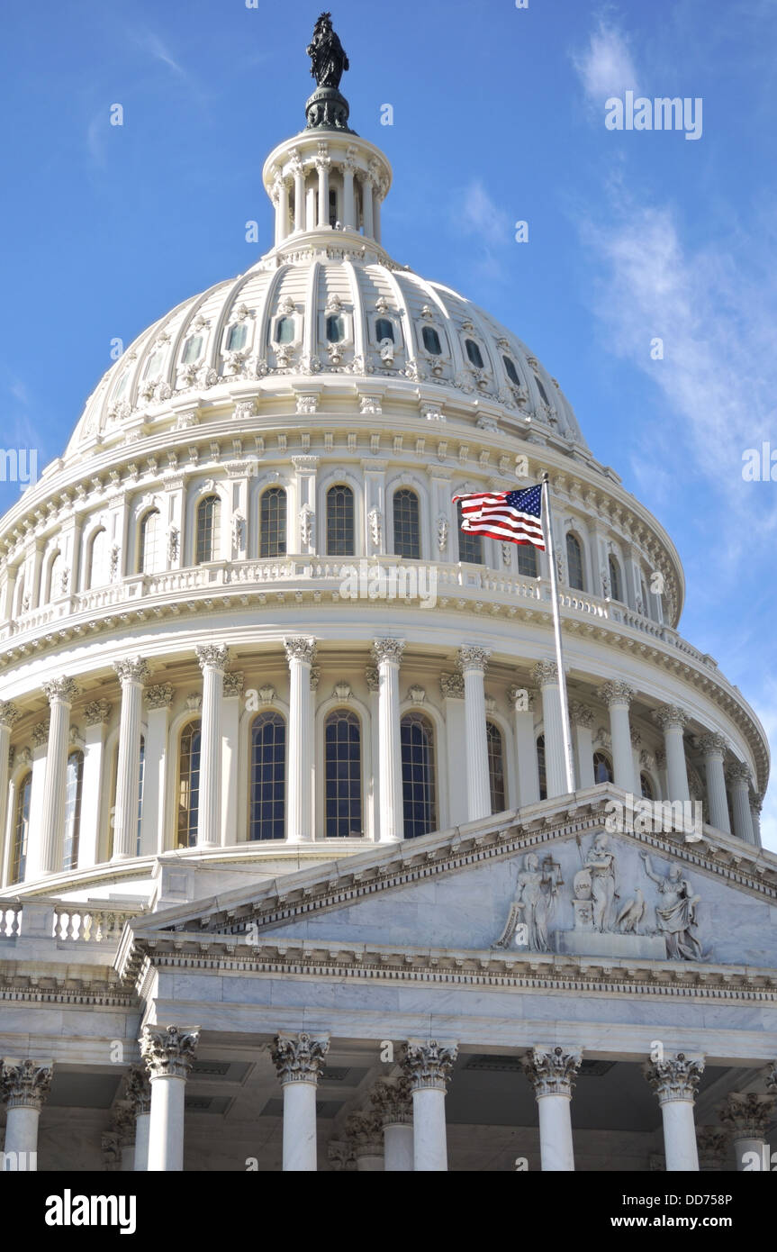 Capitol Hill Building . Washington DC Stock Photo - Alamy