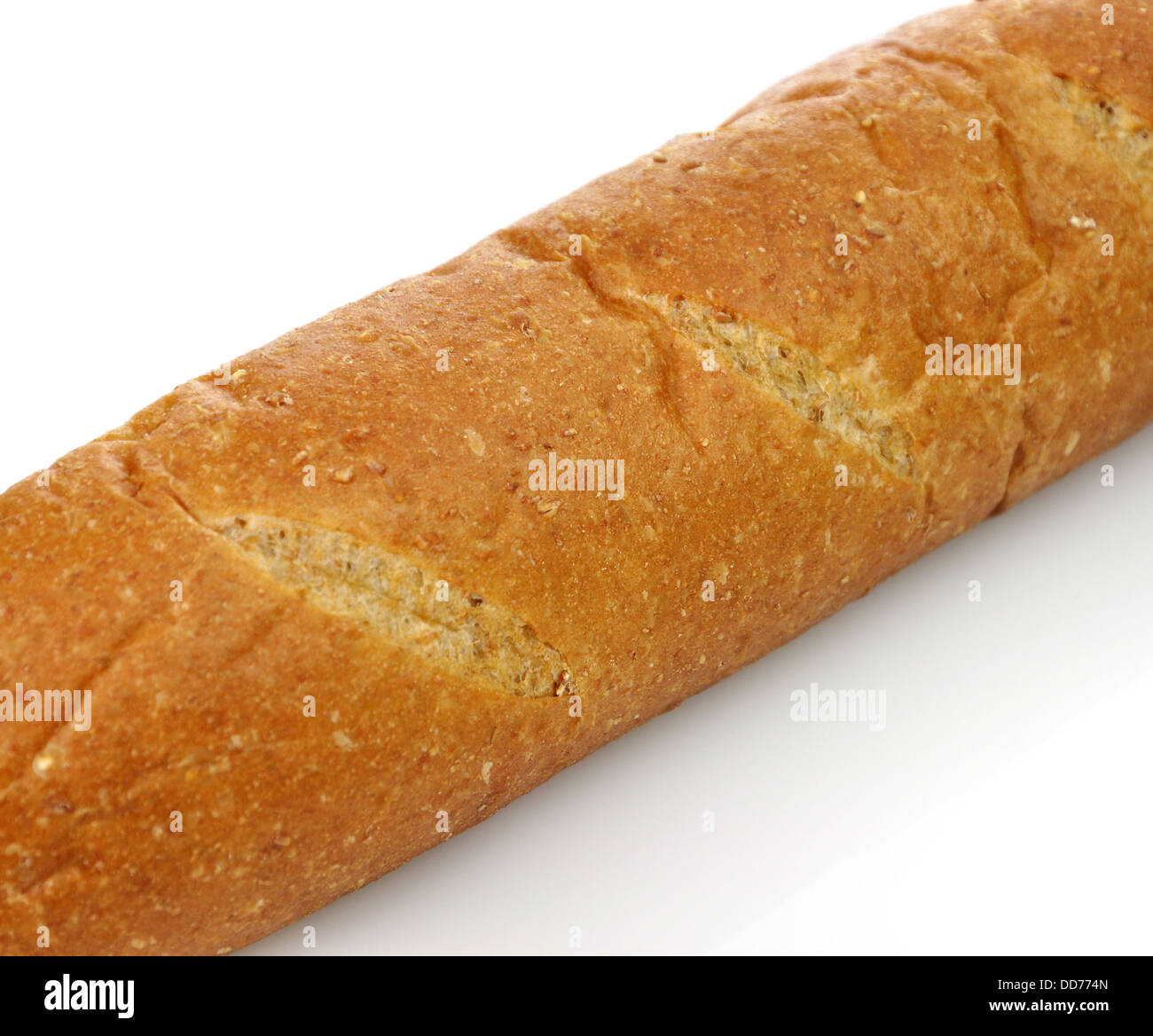 Whole wheat loaf of bread Stock Photo Alamy
