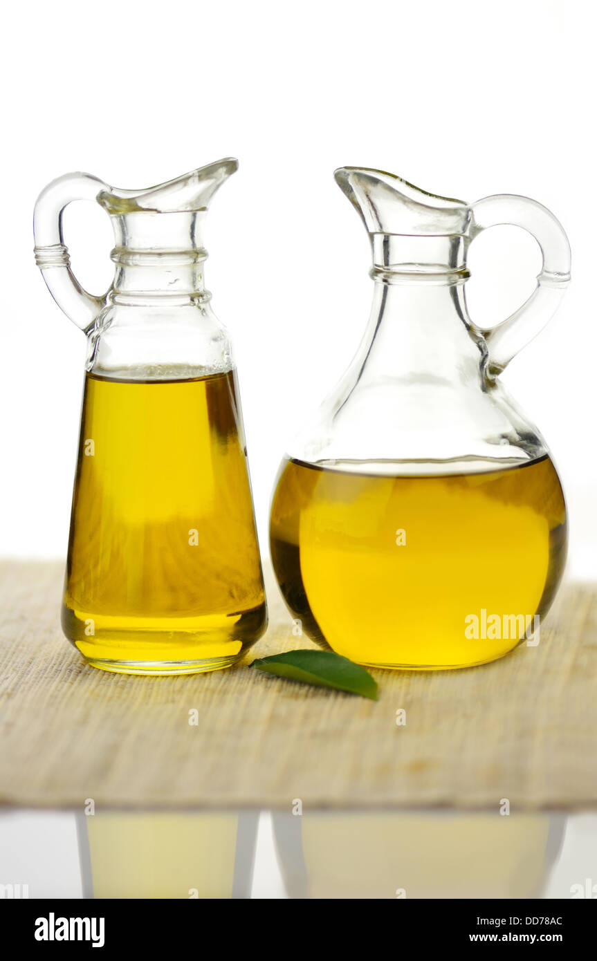 olive oil bottles Stock Photo Alamy