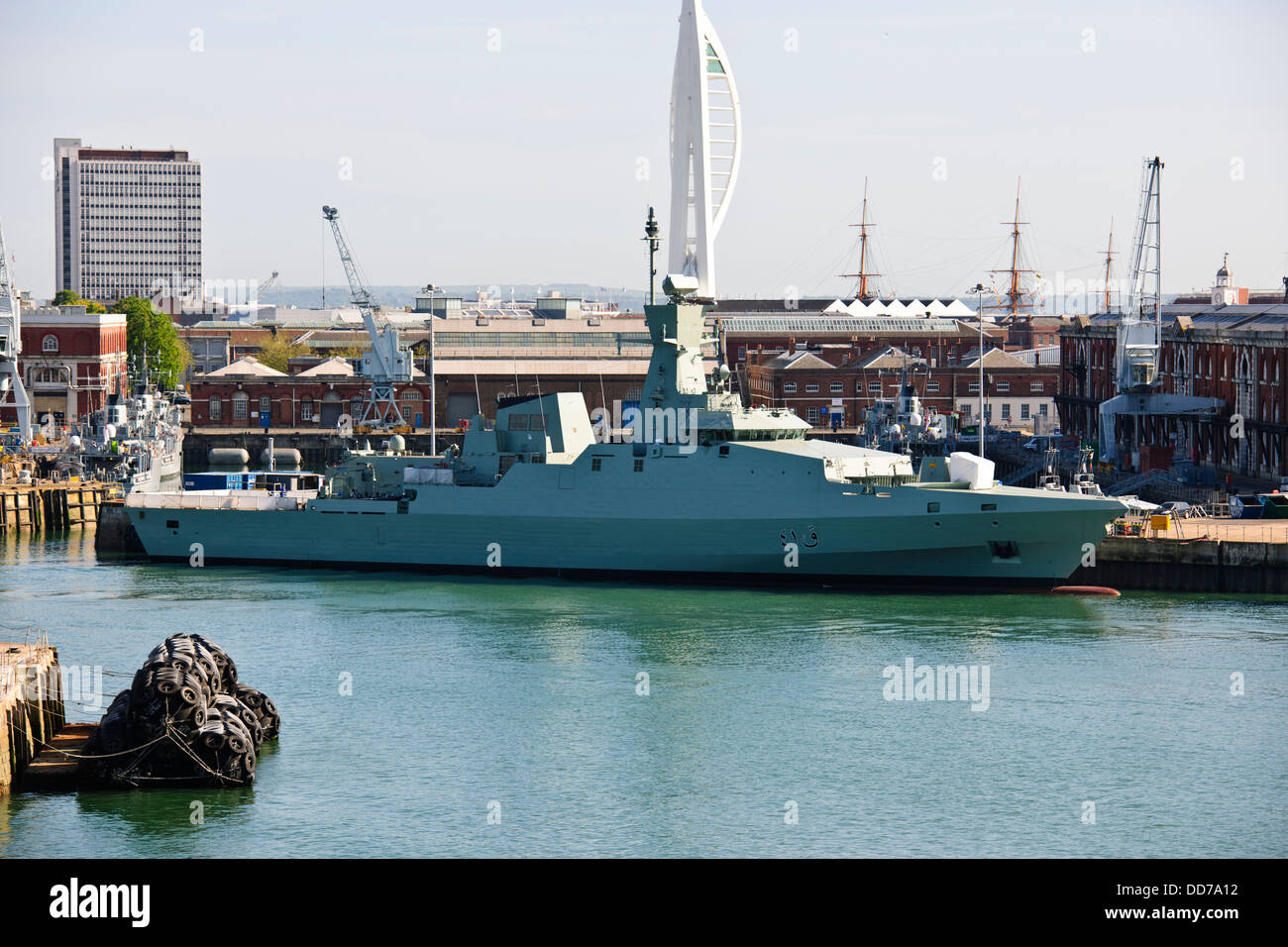 Home of the Royal Navy, HMNB Portsmouth,Frigates,Destroyers,Ships of