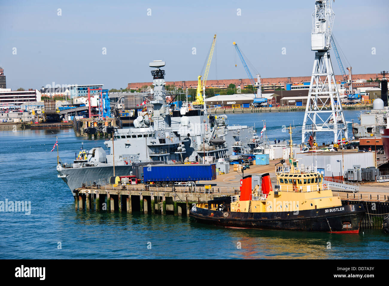 Home Of The Royal Navy, HMNB Portsmouth,Frigates,Destroyers,Ships Of ...