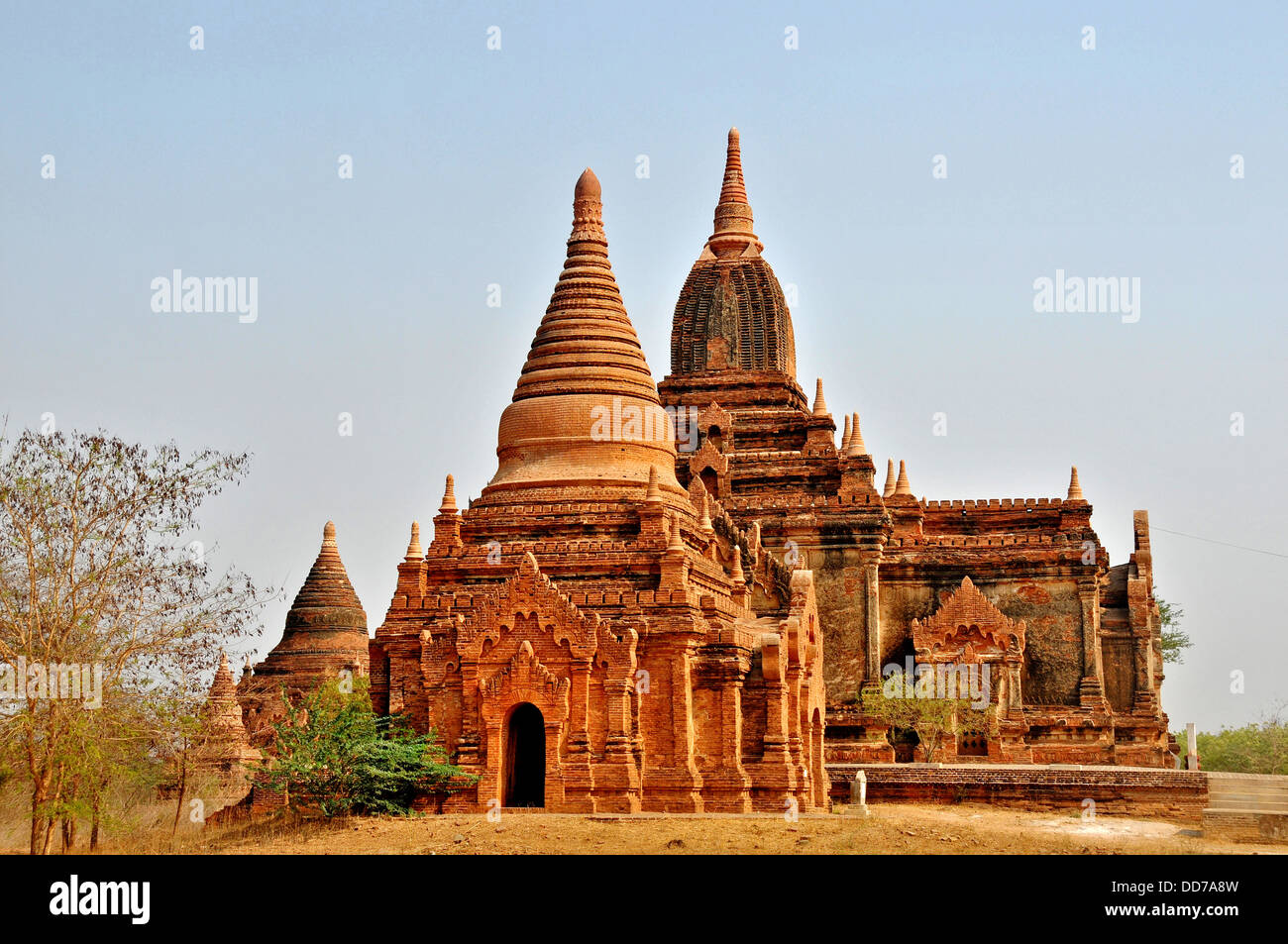 temples Wi Ni Do group Bagan Myanmar Stock Photo