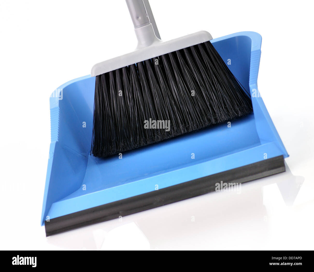 plastic broom with dustpan Stock Photo Alamy