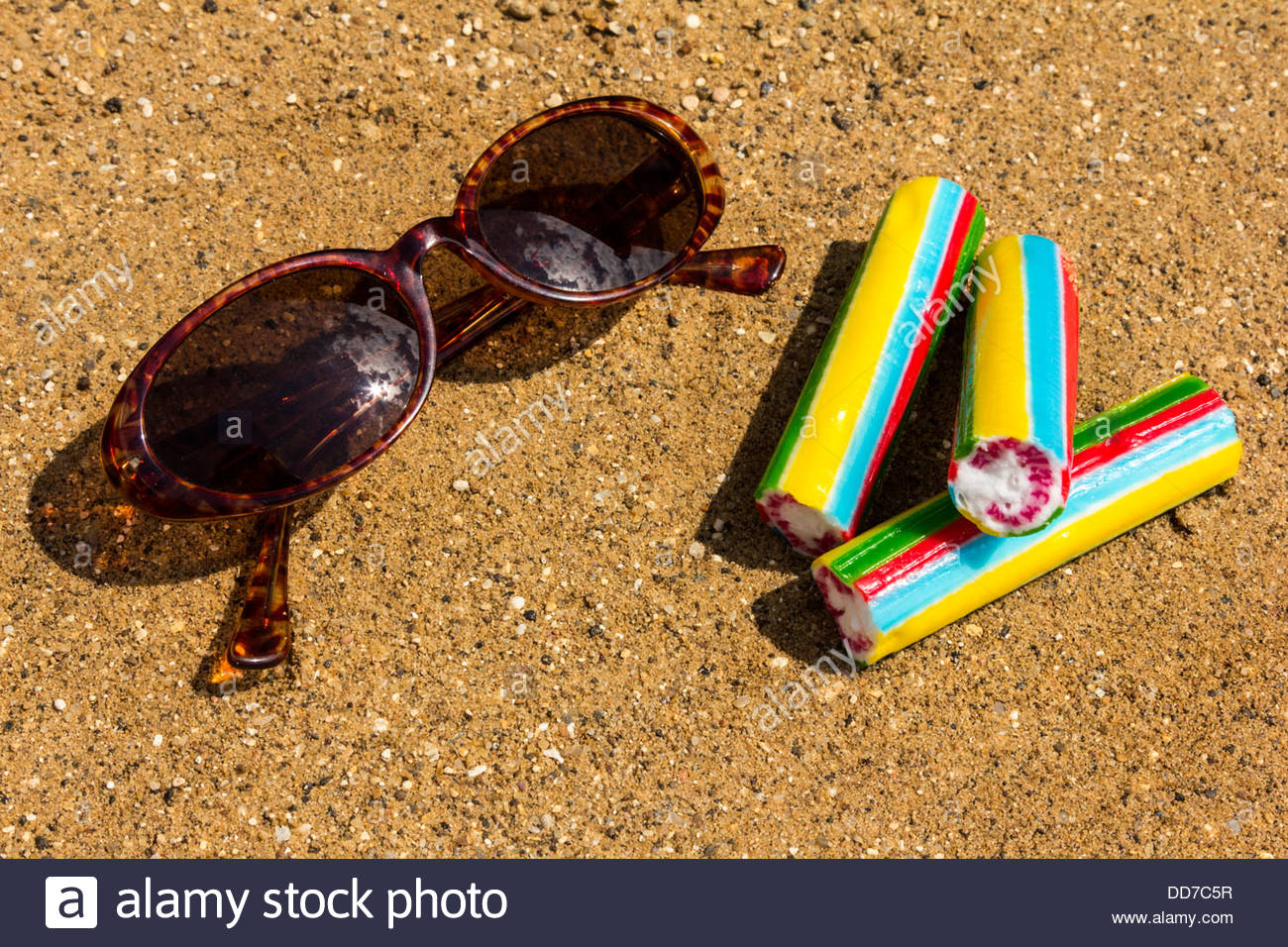 Stick Of Seaside Rock Stock Photos & Stick Of Seaside Rock Stock Images Alamy